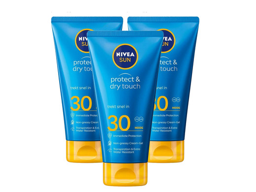 3x Nivea Sun Protect Dry Touch Gel SPF30 175 Ml Internet S Best