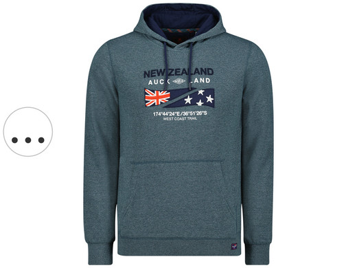 Bluza z kapturem New Zealand Auckland Bamcridge | męska