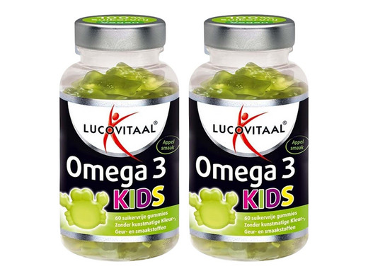 120x Lucovitaal Omega 3 Kaubonbons | Kinder