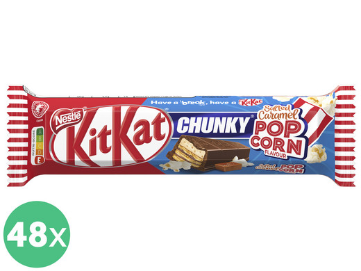 KitKat Chunky Salted Caramel Popcorn | 42 gr