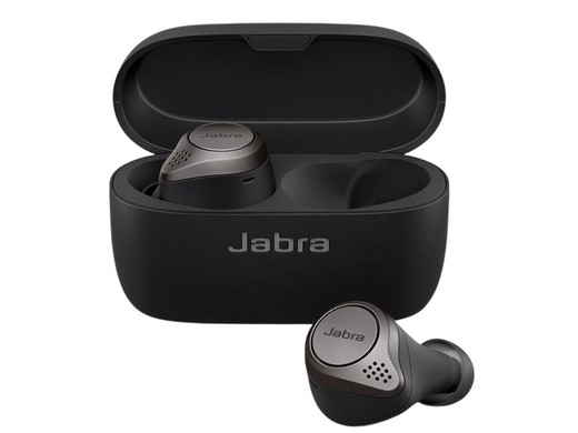 Jabra Elite 75t Bluetooth True Wireless In-Ears | Titanium Zwart