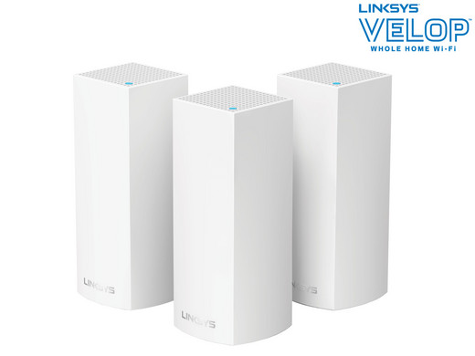 Router siatkowy Wi-Fi Linksys VELOP AC6600 | WHW0303-EU