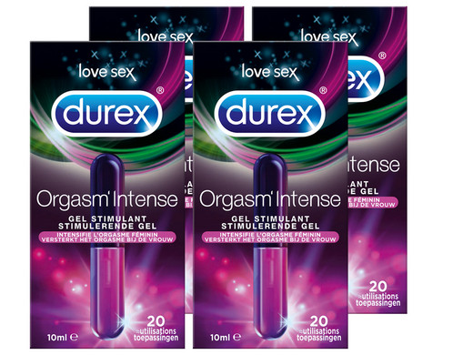 4x Durex Intense Orgasm Gel 10 Ml Internets Best Online Offer 