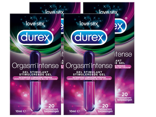 4x żel Stymulujący Dla Kobiet Durex Orgasm Intense 10 Ml Internets