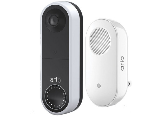 Arlo Essential Wireless Video Deurbel met Gong